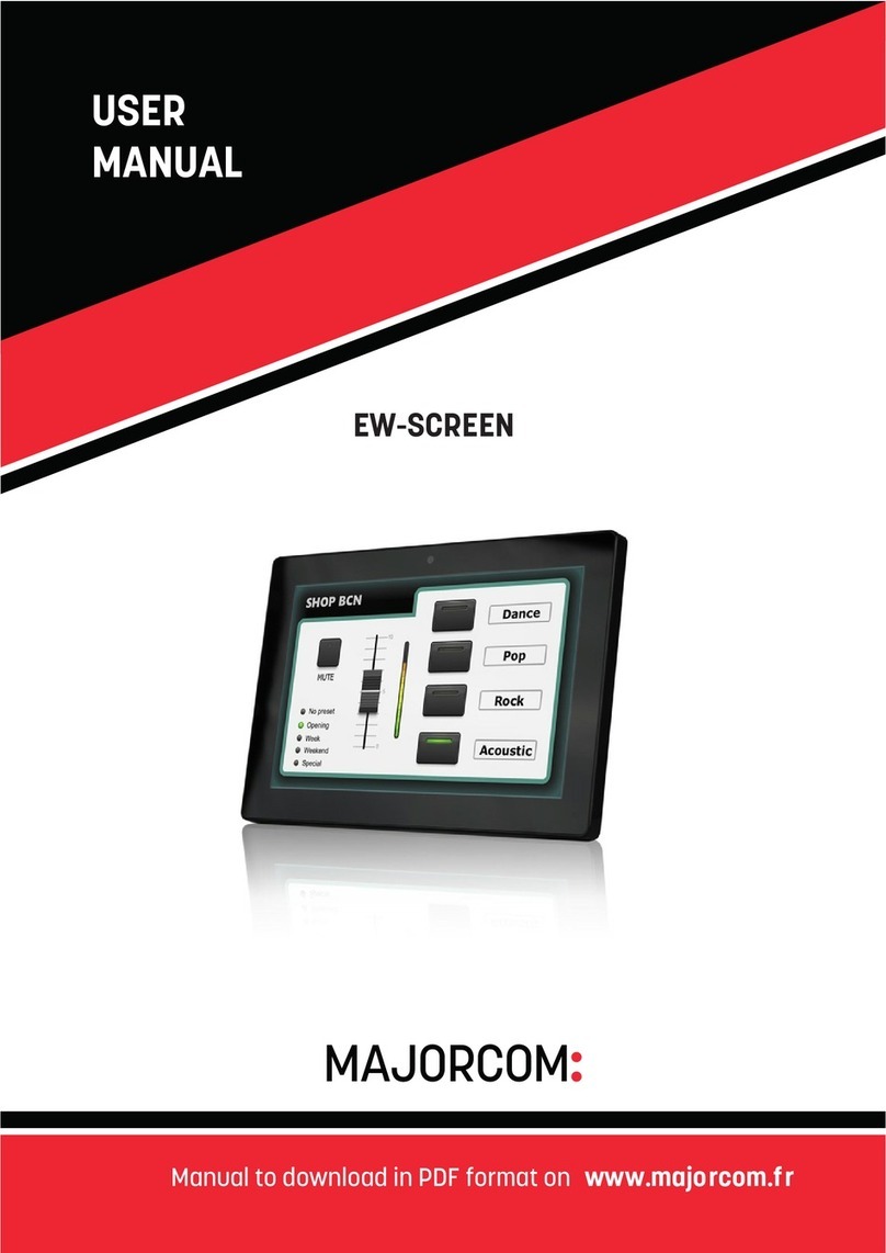Majorcom: EW-SCREEN user manual