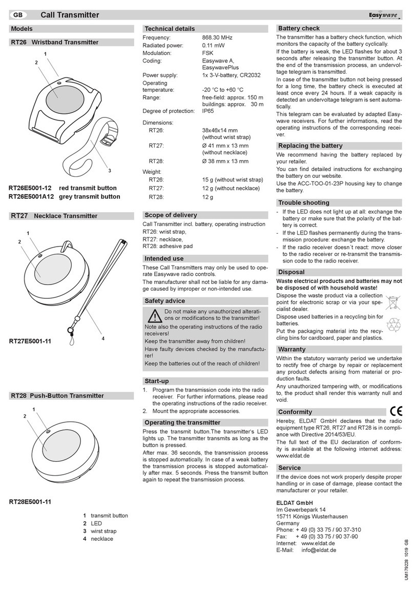 Easy wave RT26 quick start guide