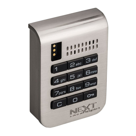 Digilock NEXTLOCK CUE Series manual