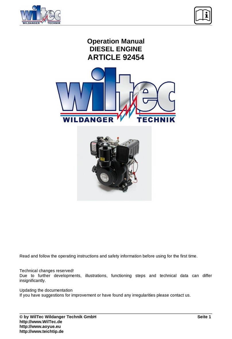WilTec C173F User manual