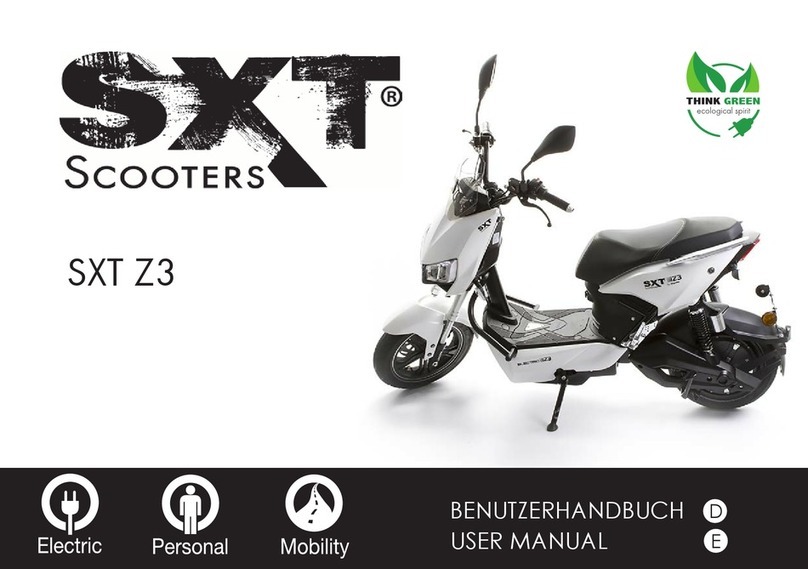 SXT Scooters Z3 user manual