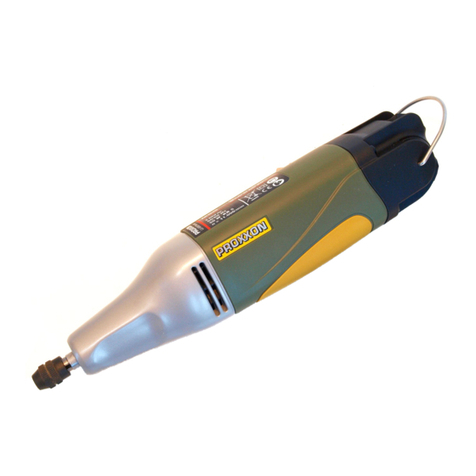Proxxon MICROMOT MSG User manual