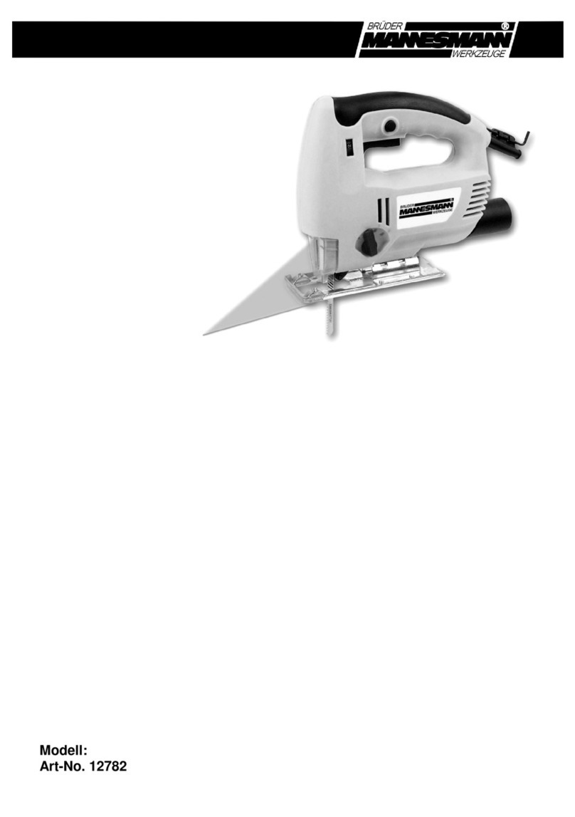 Mannesmann 12782 User manual Mannesmann 12782 User manual