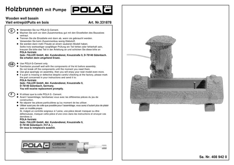 POLA G 331878 manual