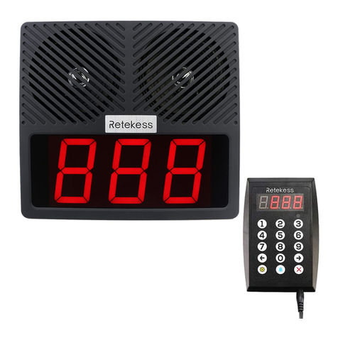 Retekess TD101 User manual