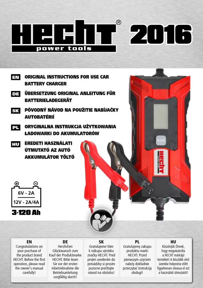 hecht 2016 Original instructions for use