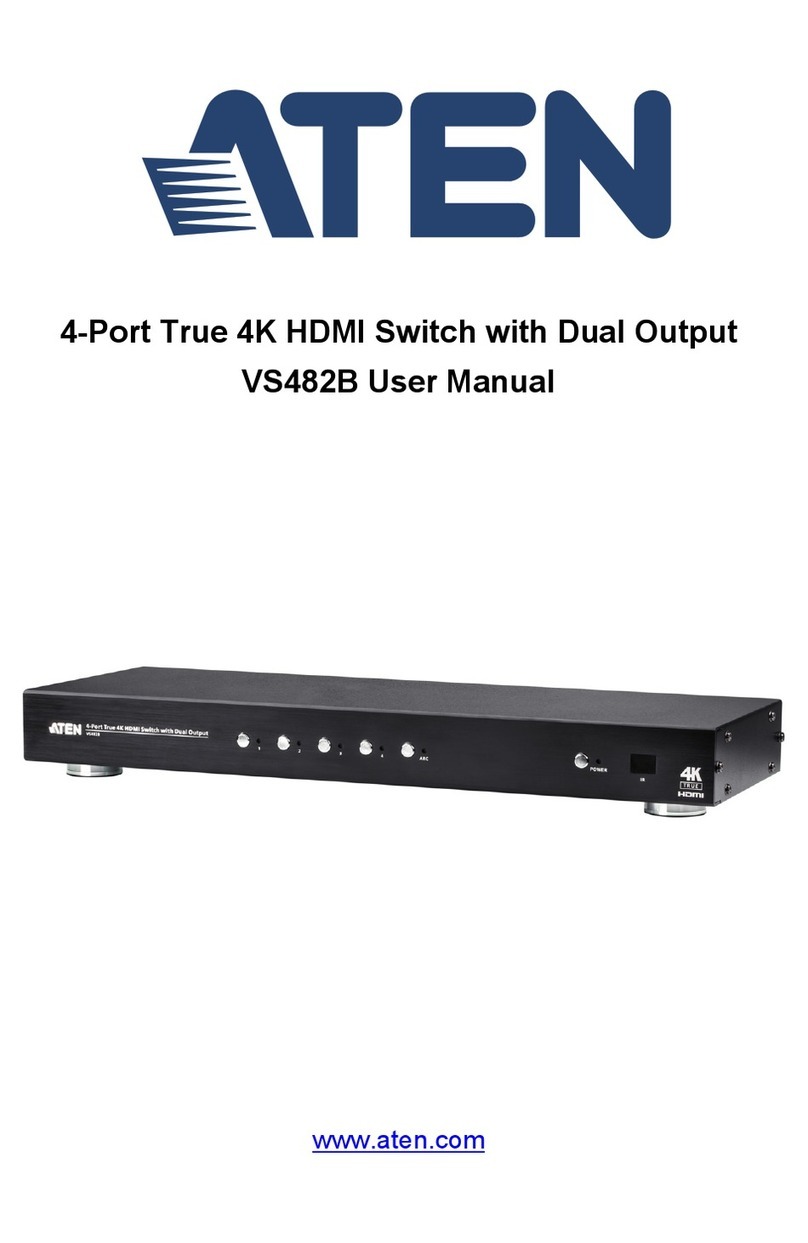ATEN VS482B User manual ATEN VS482B User manual