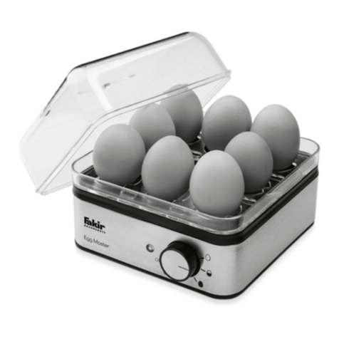 Fakir EGG MASTER manual