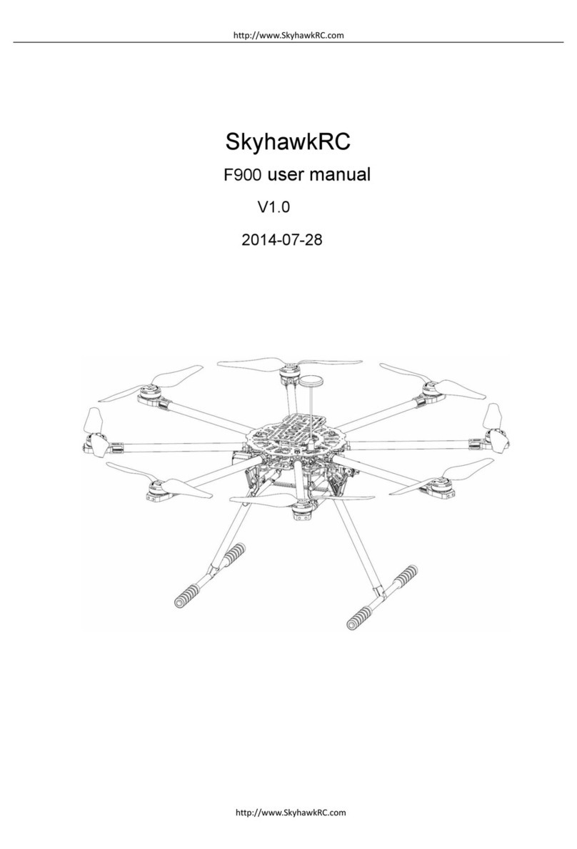 SkyhawkRC F900 user manual