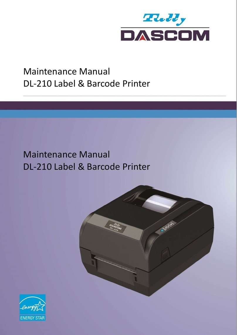 Tally Dascom DL-210 User manual