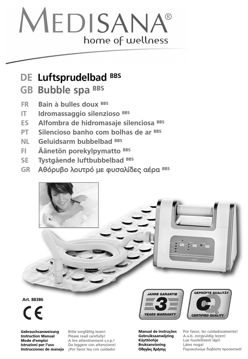 Medisana BBS instruction manual