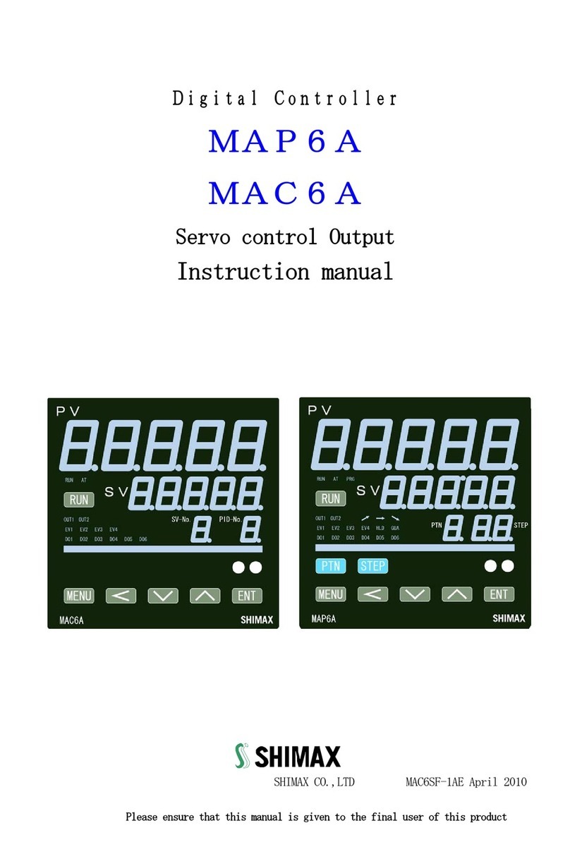 Shimax MAC6A instruction manual