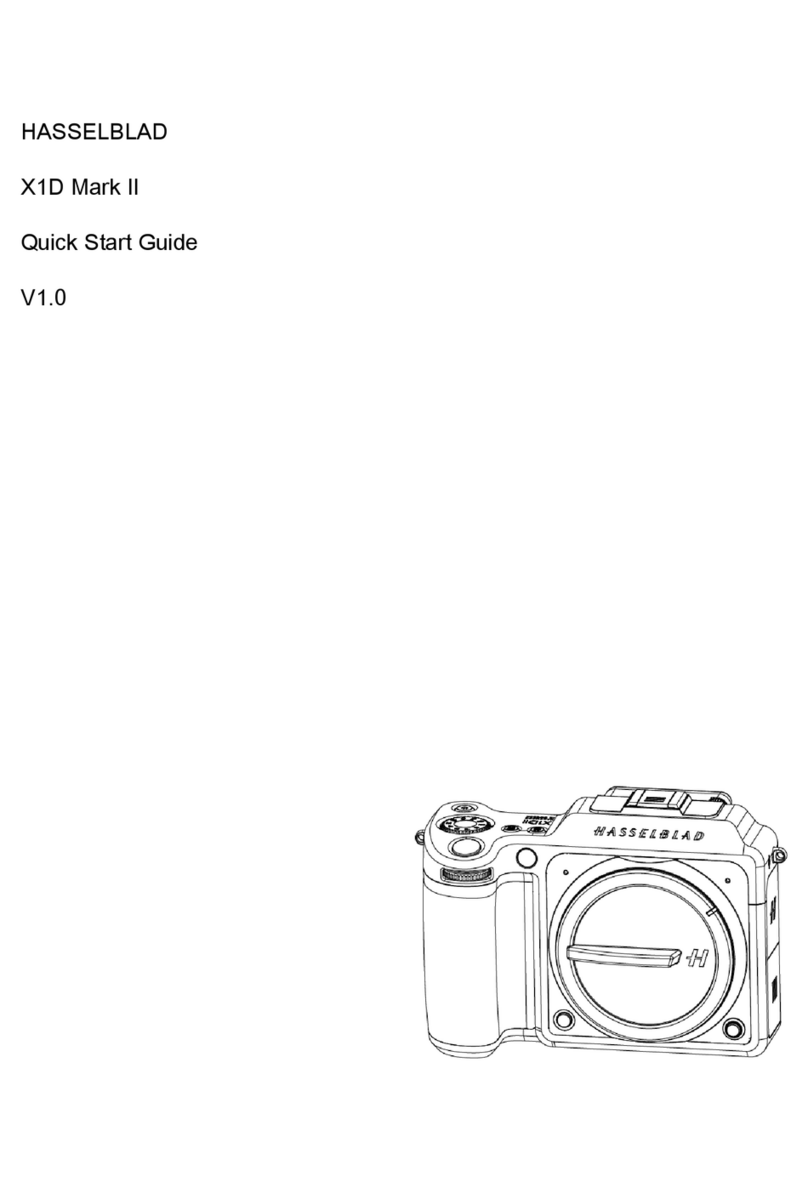 Hasselblad X1D Mark II quick start guide