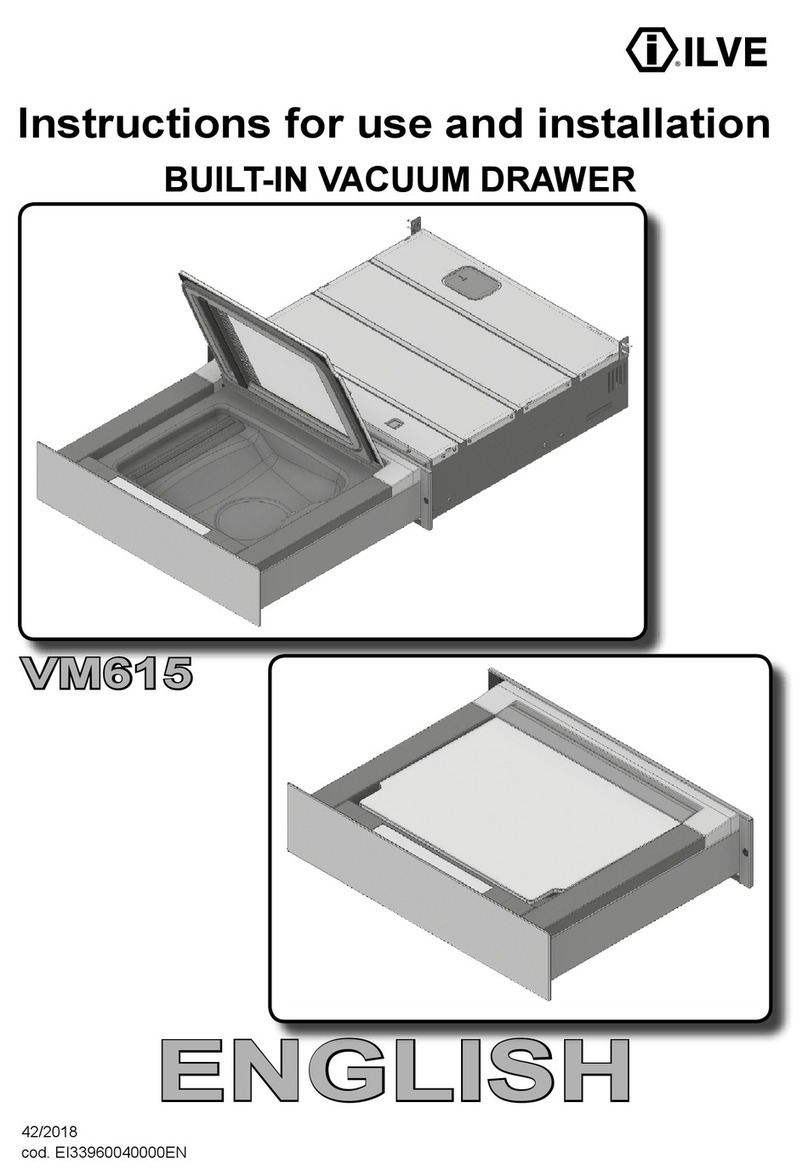 ILVE VM615 Instructions for use and installation