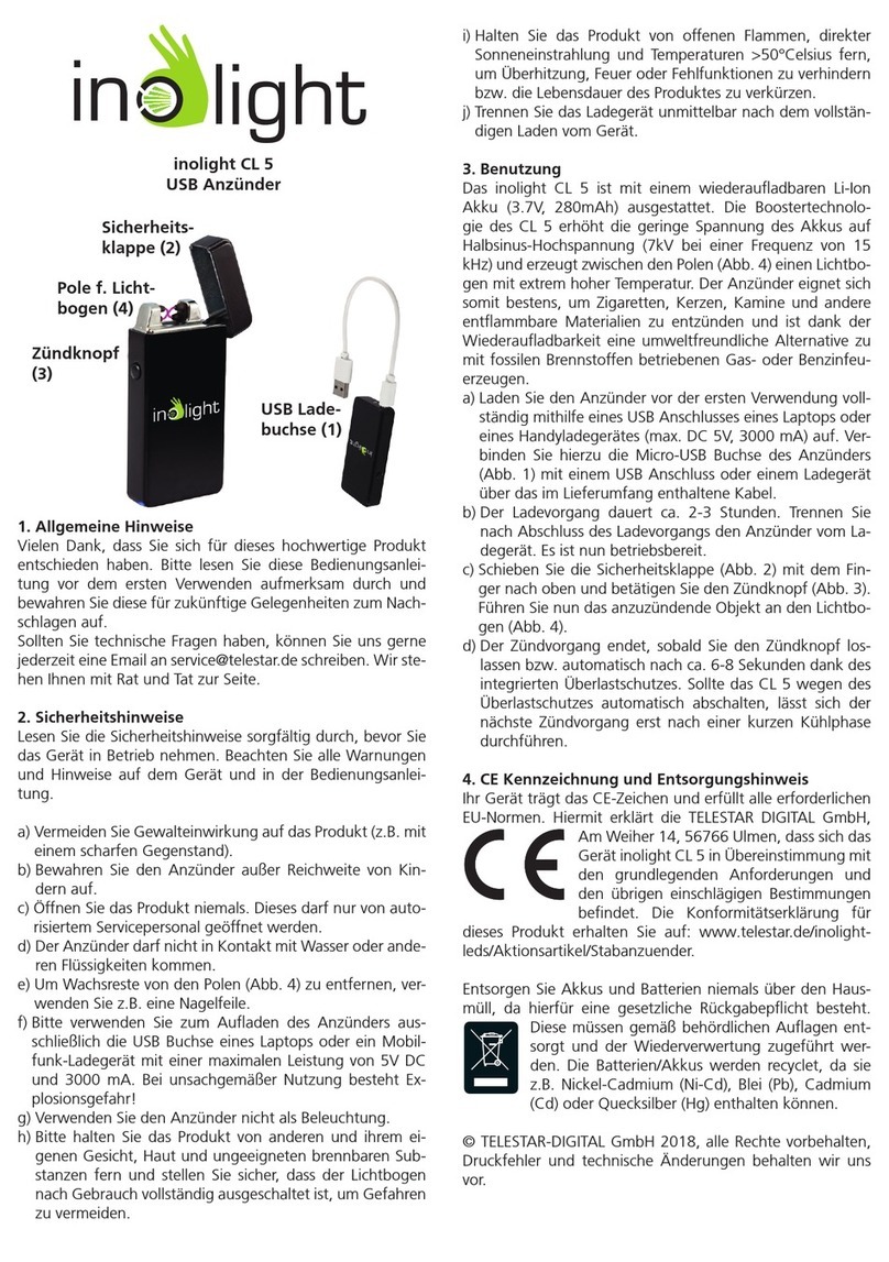 inolight CL 5 quick start guide