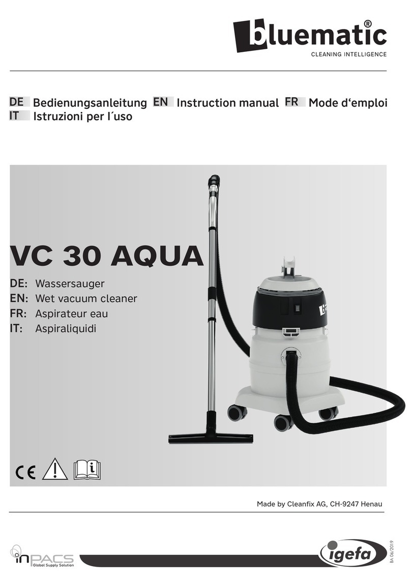 bluematic VC 30 Aqua instruction manual