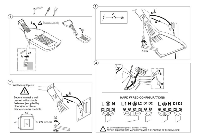 Acuity Brands Holophane DSX1 installation instructions