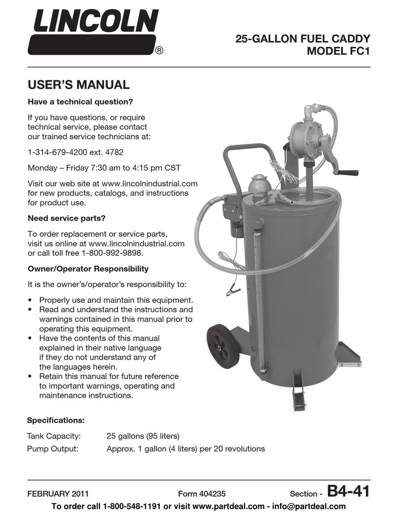 Lincoln FC1 user manual