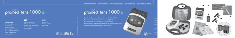 ProMed Tens 1000 s Manual