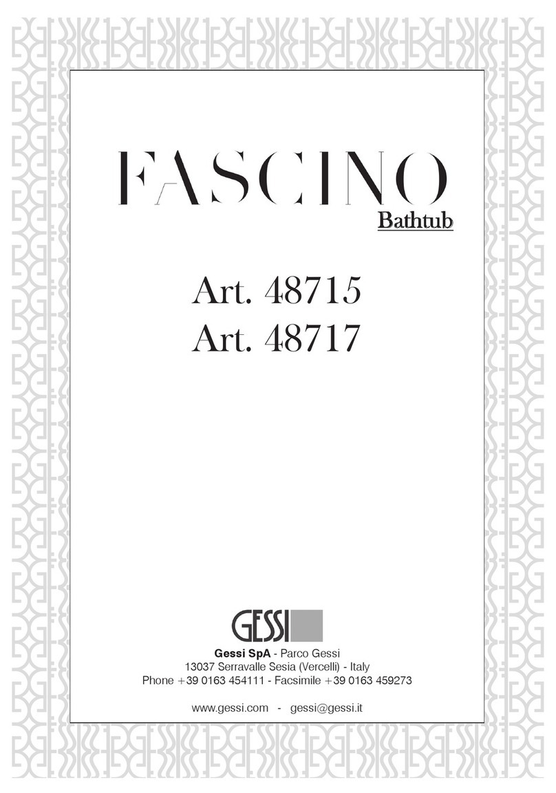 Gessi FASCINO Series manual