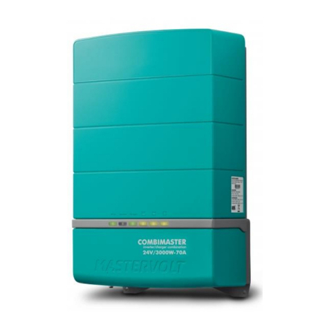 Mastervolt CombiMaster 12V/2000W 100A Operating manual