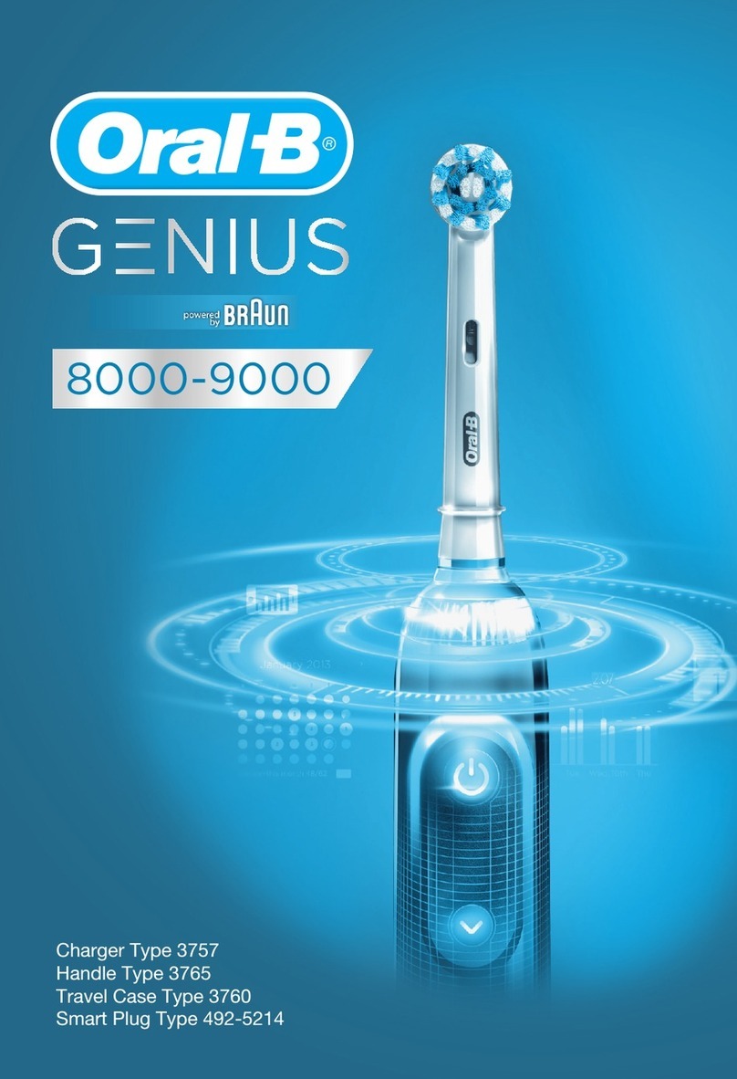 Braun Oral-B Genius 9000 manual