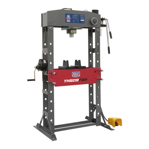 Sealey YK509FAH Instructions for use