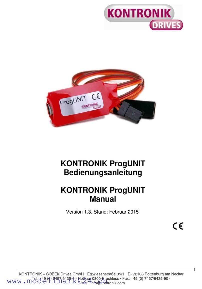 KONTRONIK ProgUNIT manual