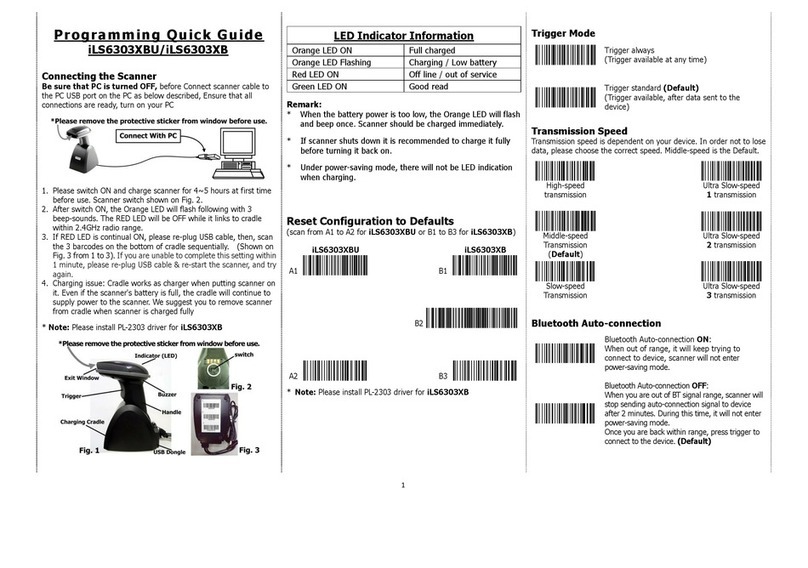 RIOTEC iLS6303XBU Programming Quick Guide