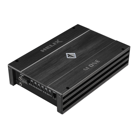 Audiotec Fischer HELIX M ONE manual