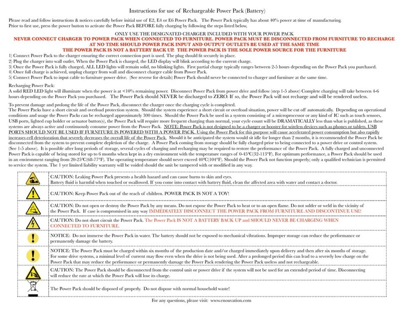 enouvation E4 Instructions for use