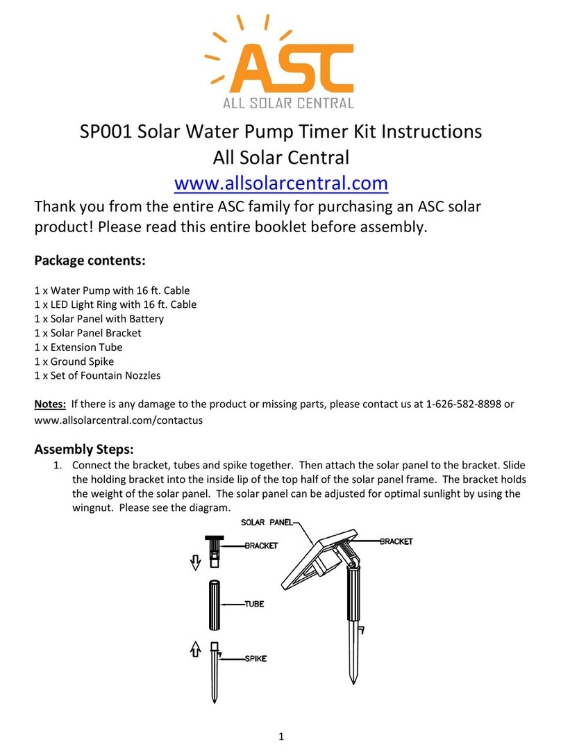 ASC SP001 instructions