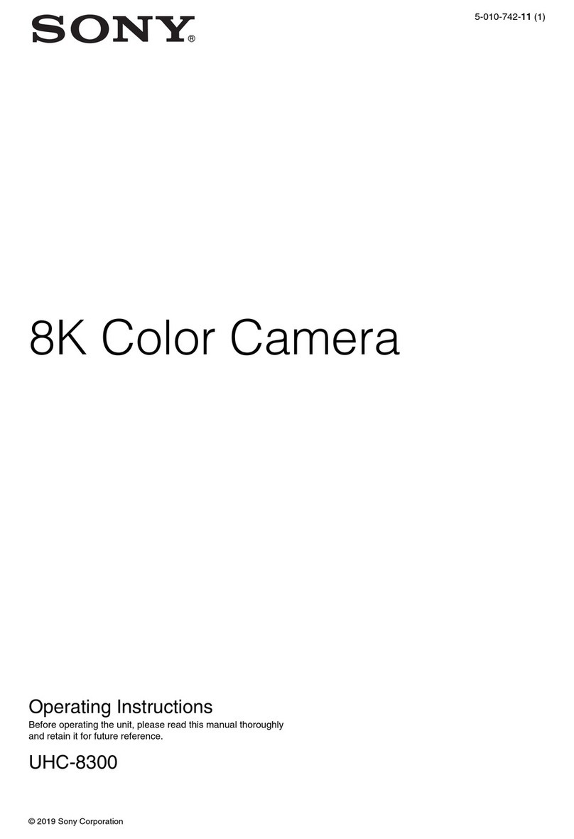 Sony UHC-8300 User manual