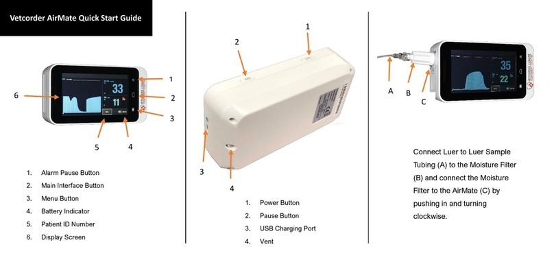Sentier Vetcorder AirMate quick start guide