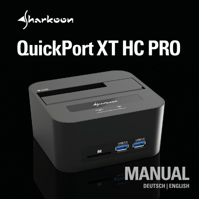 Sharkoon QuickPort XT HC PRO manual