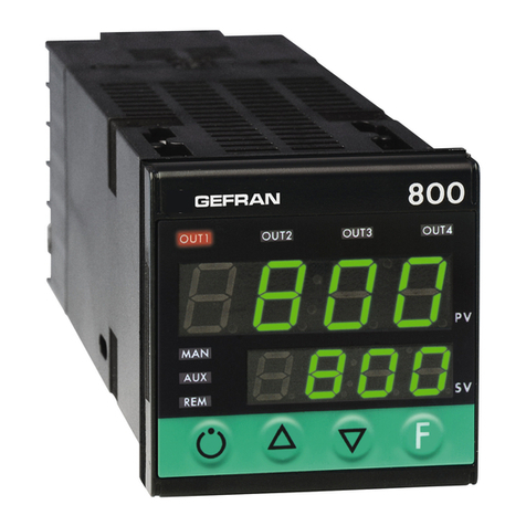 gefran 800 User manual