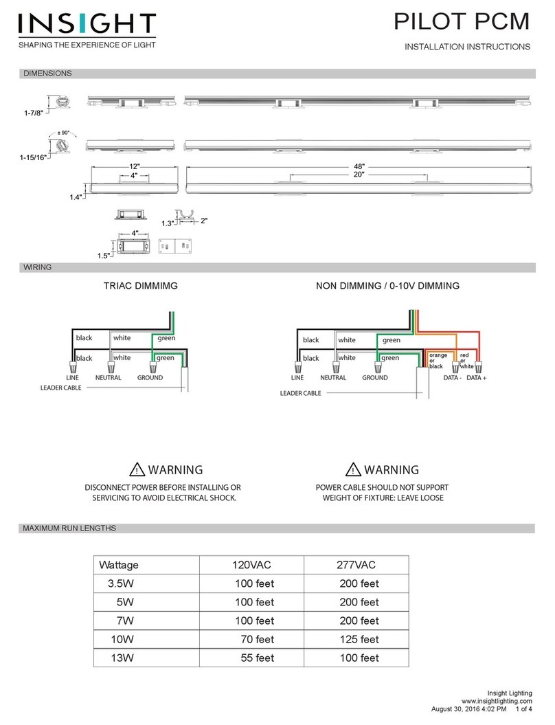 INSIGHT Pilot PCM User manual
