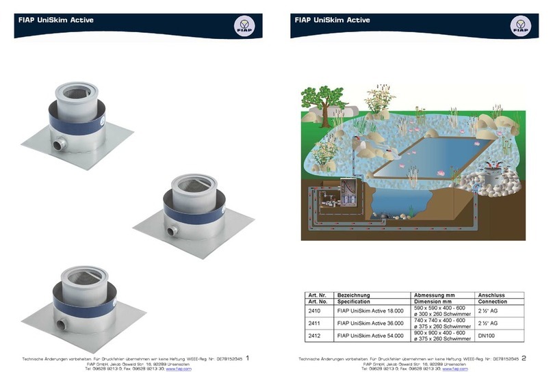 Fiap UniSkim Active Series User manual