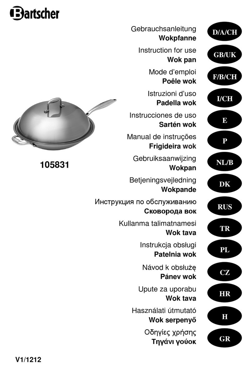 Bartscher 105831 Instructions for use