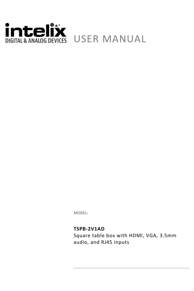 Intelix TSPB-2V1AD user manual