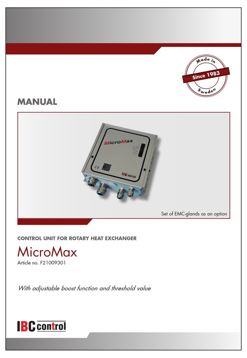 IBC control MicroMax User manual