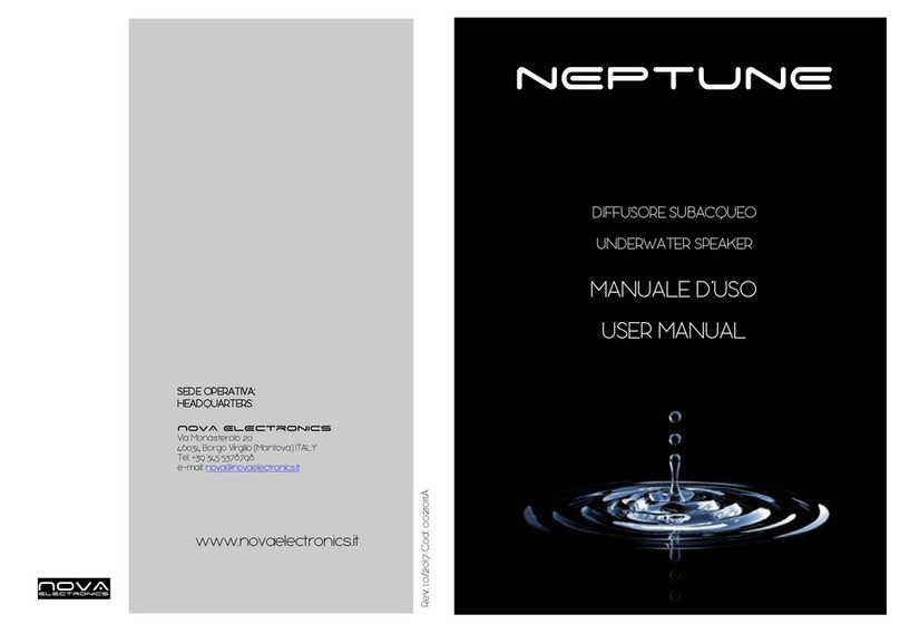 Nova Electronics NEPTUNE user manual