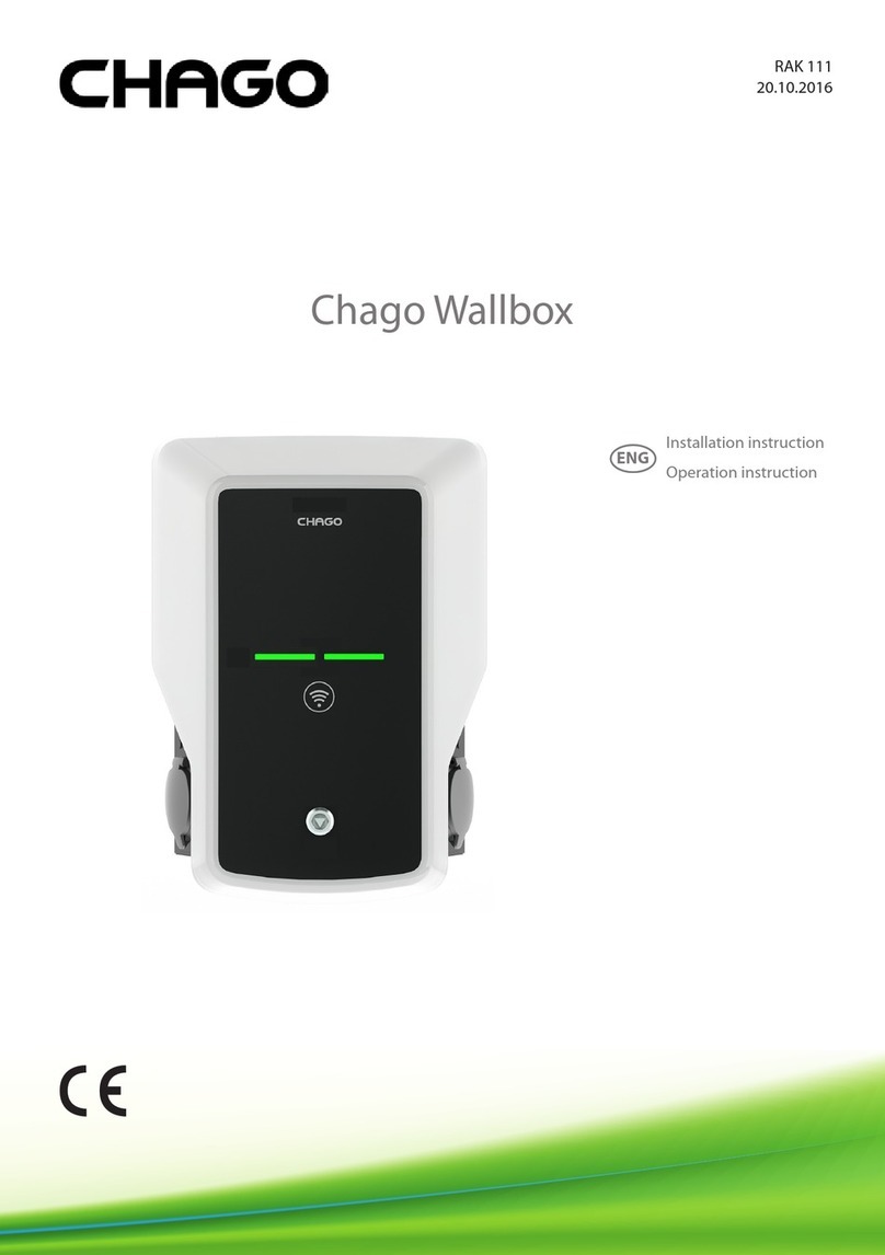 Chago Wallbox EVB100 Installation instruction