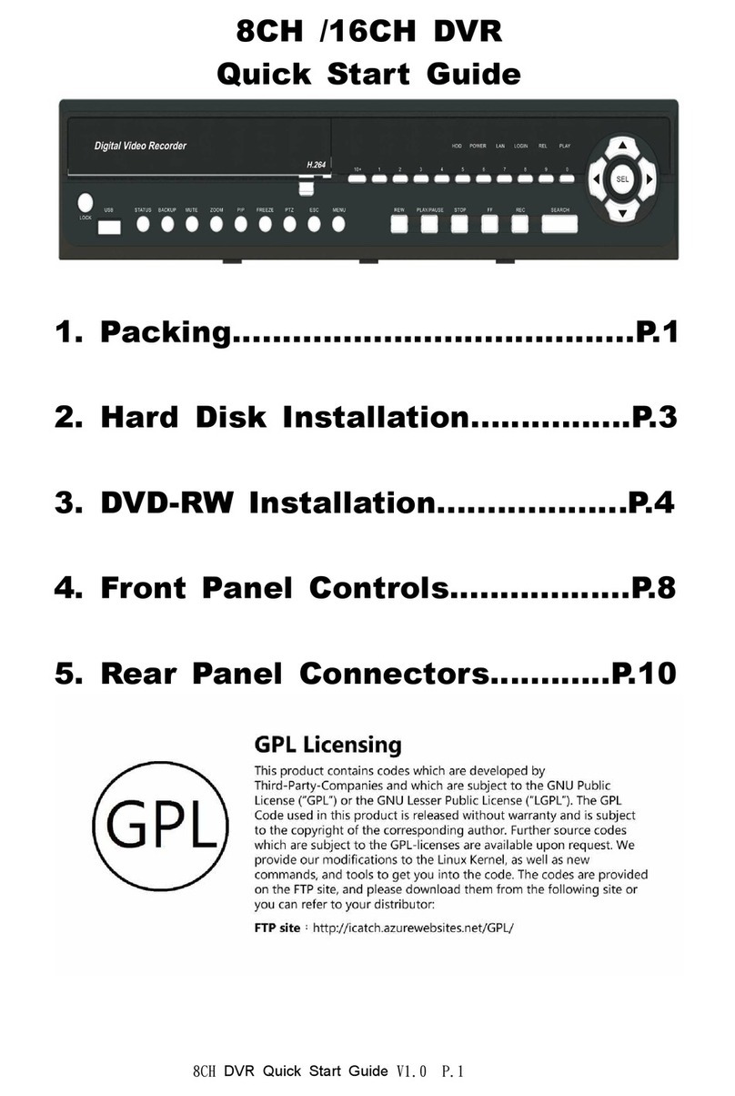 iCatch DUHD-0885 quick start guide