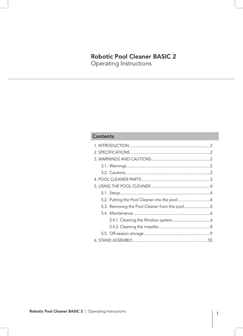 Maytronics BASIC 2 operating instructions Maytronics BASIC 2 operating instructions