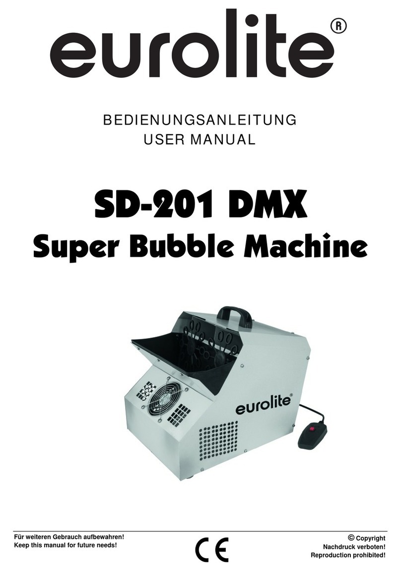 EuroLite SD-201 DMX user manual