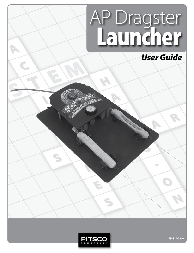 pitsco AP Dragster Launcher User manual