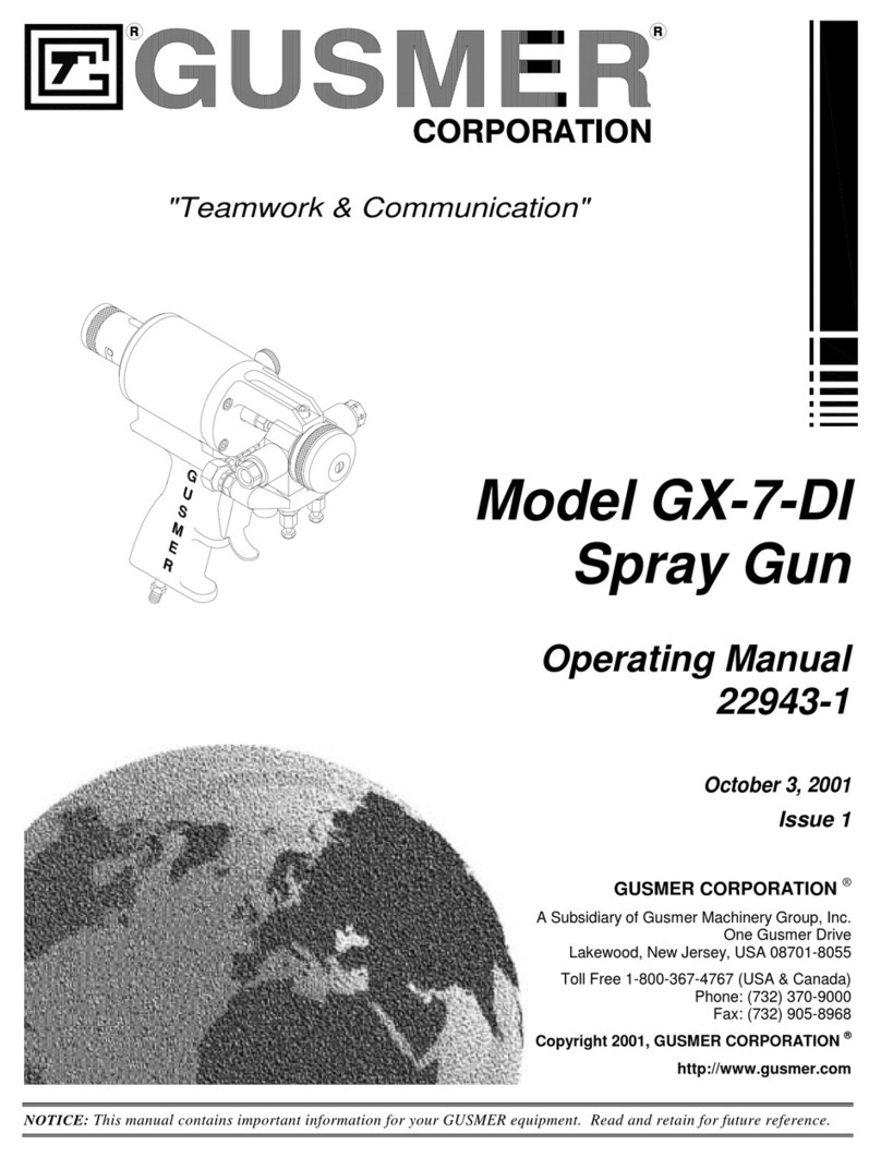 GUSMER GX-7-DI User manual