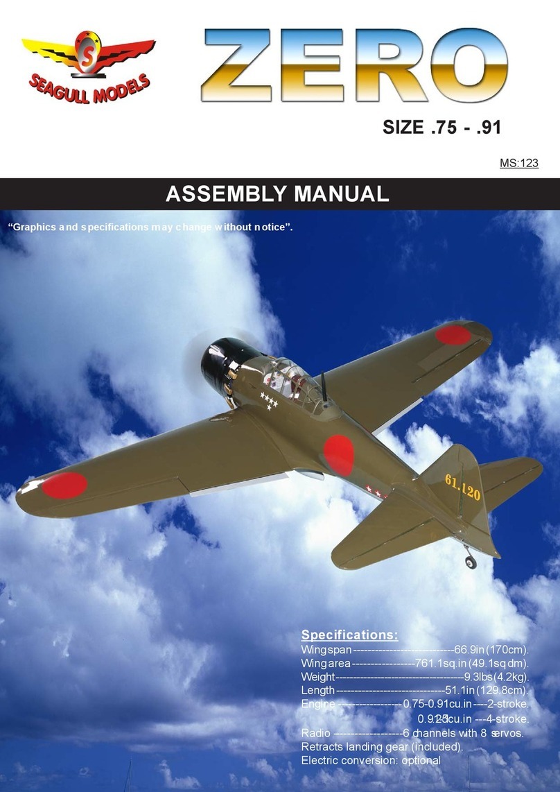 Seagull Models ZERO MS:123 User manual