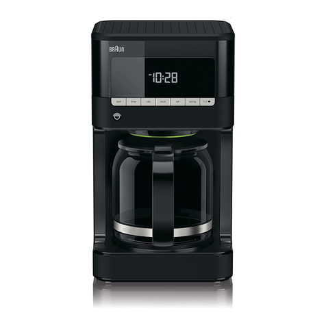Braun KF 7020 User manual